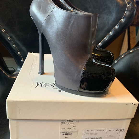 Like Brand new - worn only twice YSL booties - Picture 8 of 8